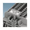 Phoenix 3022276 tope final CLIPFIX 35-5 para carriles DIN NS 35/7,5 y NS 35/15, poliamida, gris, libre de halógenos, UL 94 V0