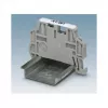 Phoenix 3022276 tope final CLIPFIX 35-5 para carriles DIN NS 35/7,5 y NS 35/15, poliamida, gris, libre de halógenos, UL 94 V0