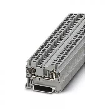 Phoenix 3031212 ST 2.5 borne de paso, resorte, 2,5 mm², 800 V, 24 A, gris