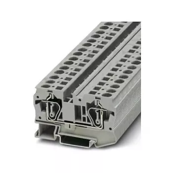 Phoenix 3031487 ST 6 Borne de paso de resorte, 6 mm², 1000 V, 41 A, gris