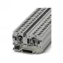Phoenix 3031487 ST 6 Borne de paso de resorte, 6 mm², 1000 V, 41 A, gris