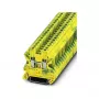 Phoenix 3044128 UT 4-PE borne universal de protección - verde-amarillo