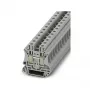 Phoenix 3044160 borne de paso UT 10 - conexión por tornillo, 10 mm², gris