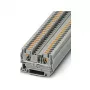 Phoenix 3211757 Borne de paso PT 4, Push-in, 4 mm², 1000 V, 32 A, gris