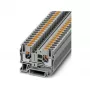 Phoenix 3211813 PT 6 Borne de paso Push-in, 6 mm², gris