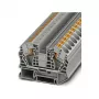 Phoenix 3212138 PT 16 N Borne de paso, conexión push-in, 16 mm², 1000 V, 76 A, gris