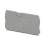 Phoenix Contact 3030420 D-ST 4 tapa terminal para bornes de carril ST 4, gris