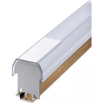 Phoenix Contact CLIPFIX 5022627 Adaptador universal de montaje en carril DIN, poliamida transparente, 42 x 9,5 x 22 mm