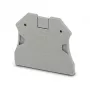 Tapa final Phoenix 3047028 D-UT 2.5/10 para bornes de carril UT 2.5, gris