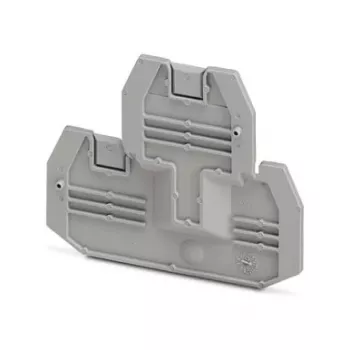 Phoenix Contact D-UTTB 2,5/4 Tapa final (gris) para bornes de doble nivel CLIPLINE Complete