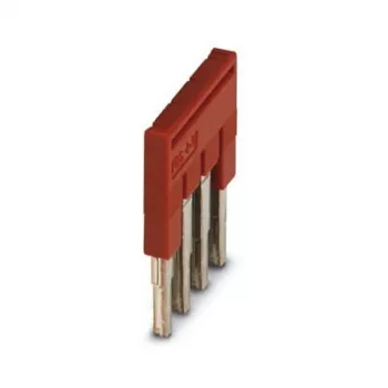 Phoenix Contact FBS 4-5 Puente de conexión de 4 polos, rojo, 32 A, 500 V