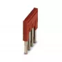 Phoenix Contact FBS 4-5 Puente de conexión de 4 polos, rojo, 32 A, 500 V