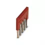 Phoenix Contact FBS 5-6 Puente de conexión de 5 polos, rojo, 24 A, paso 5,2 mm