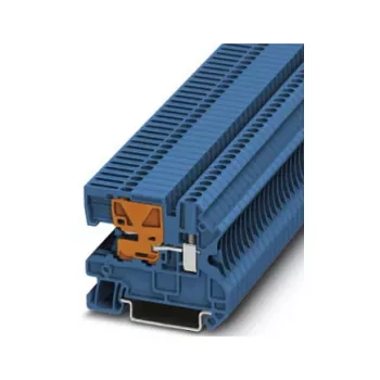 Phoenix Contact borne de separación N UTN 2.5, 2,5 mm², conexión por tornillo, azul (3245011)