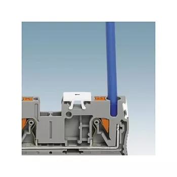Phoenix Contact PT 2,5 borne de paso push-in, 2,5 mm², gris, montaje en carril DIN, 800 V, 24 A