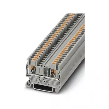 Phoenix Contact PT 2,5 borne de paso push-in, 2,5 mm², gris, montaje en carril DIN, 800 V, 24 A