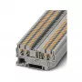 Phoenix Contact PT 2,5-QUATTRO Borne de paso, push-in, 4 conductores, 2,5 mm², 800 V, 24 A, gris