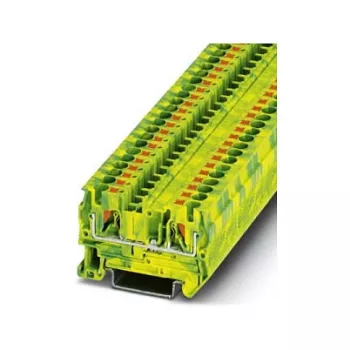 Phoenix Contact PT 4-PE borne de protección, Push-in, 4 mm², verde-amarillo