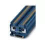 Phoenix Contact PT 6 BU Borne de paso Push-in, Azul, 6 mm², 41 A, 1000 V, carril DIN