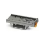 Adaptador para carril DIN Phoenix Contact PTFIX-NS35 para bloques de distribución, poliamida gris, NS 35/7,5 y NS 35/15