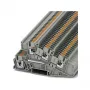 Phoenix Contact PTI 2,5-L/L Borne de carril de instalación, multinivel, Push-in, 3 niveles, 24 A, 500 V, gris