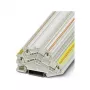 Phoenix Contact PTTBS 1,5/SWH/U-YE/O-WH Borne de doble nivel para KNX, Push-in, Blanco/Amarillo