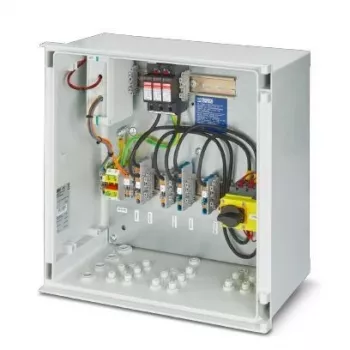 PHOENIX CONTACT caja combinadora solar 1 MPPT con interruptor seccionador DC 1000V DC IP65