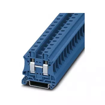 Phoenix Contact UT 10 BU Borne de paso, conexión por tornillo, 10 mm², azul