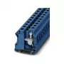 Phoenix Contact UTI 16 BU Borne de instalación, azul, 16 mm², conexión por tornillo, montaje en carril DIN