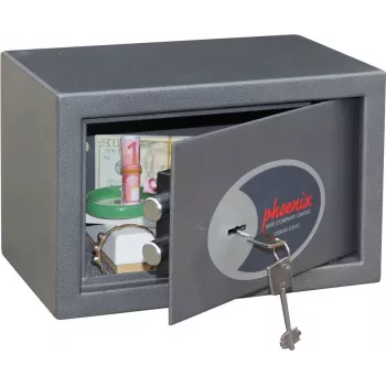 Caja fuerte ignífuga PHOENIX SAFE 83030040 de 85 litros con cerradura electrónica, 60 minutos de protección contra el fuego, antracita