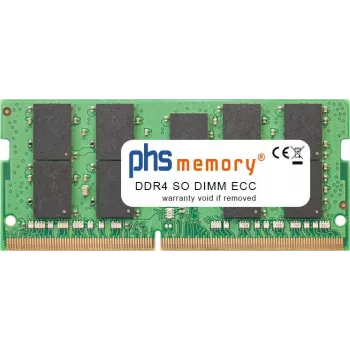 PHS-memory 32GB DDR4 ECC SO-DIMM 3200MHz PC4-25600E memoria RAM para Ugreen NASync DXP2800 GT SP621486
