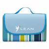 Manta de playa y picnic plegable LEAN Patterns 150 x 200 cm