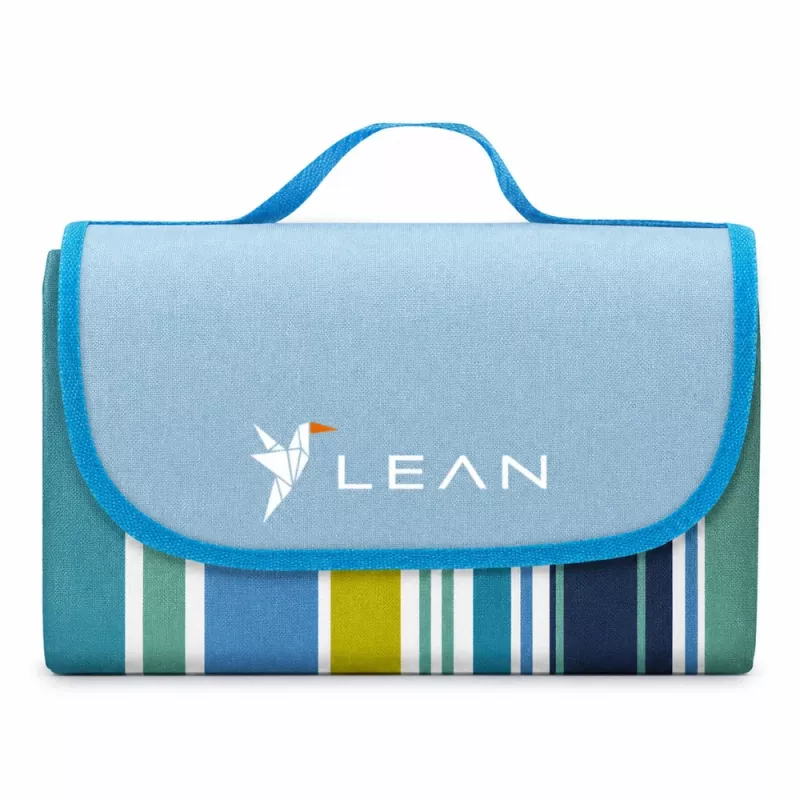 Manta de playa y picnic plegable LEAN Patterns 150 x 200 cm