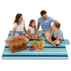 Manta de playa y picnic plegable LEAN Patterns 150 x 200 cm