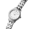 Reloj de cuarzo para mujer Pierre Cardin CF.0601.SJ - 30 mm acero inoxidable, esfera plateada