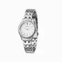 Reloj de cuarzo para mujer Pierre Cardin CF.0601.SJ - 30 mm acero inoxidable, esfera plateada