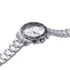 Pierre Cardin reloj de hombre analógico de cuarzo CNI.0012 40mm caja de acero inoxidable correa de piel negra