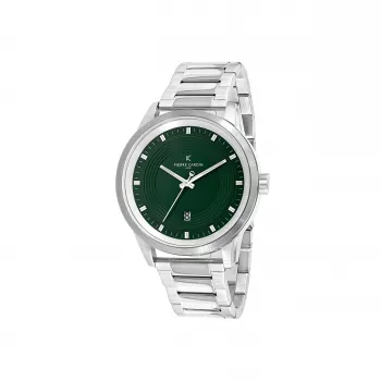 Pierre Cardin Reloj de hombre CCP.5028 (45 mm) caja de acero inoxidable esfera negra correa de piel