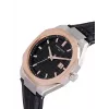 Pierre Cardin Reloj de hombre CF.1000.LB.1 42mm acero inoxidable cuarzo analógico esfera negra correa de piel