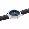 Reloj Pierre Cardin para hombre CLC.6004 43 mm acero inoxidable piel esfera negra