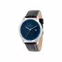 Reloj Pierre Cardin para hombre CLC.6004 43 mm acero inoxidable piel esfera negra