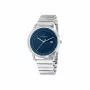 Reloj de hombre Pierre Cardin CLC.6005 43mm acero inoxidable cuarzo analógico esfera negra correa de piel
