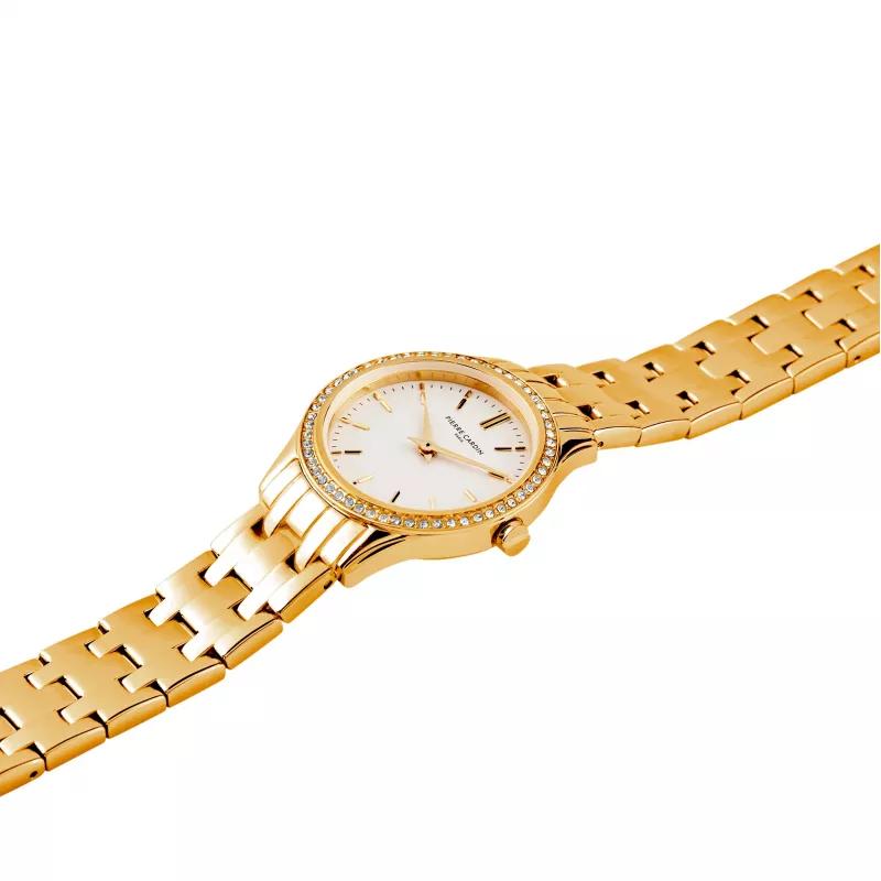 Pierre Cardin Reloj de cuarzo analógico para mujer CF.0607.SE.G (30mm)
