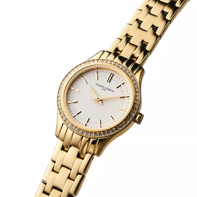 Pierre Cardin Reloj de cuarzo analógico para mujer CF.0607.SE.G (30mm)