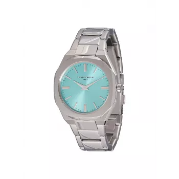Pierre Cardin Reloj mujer CF.1008.MS.1 cuarzo analógico 32mm correa de malla de acero inoxidable plateada