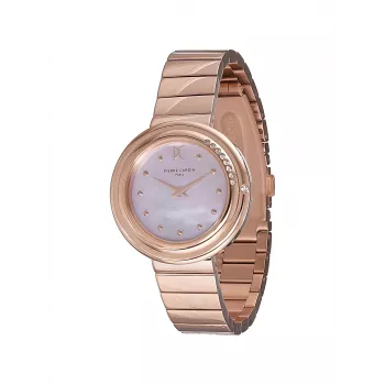Reloj de mujer Pierre Cardin CF.1010.MR.1 cuarzo analógico 32 mm oro rosa