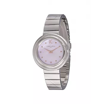 Pierre Cardin Reloj mujer CF.1010.MS.2 cuarzo analógico 32mm malla de acero inoxidable plateada