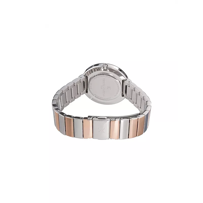 Pierre Cardin Reloj de mujer CF.1010.MU.1 reloj analógico de cuarzo 32mm plata acero inoxidable milanesa