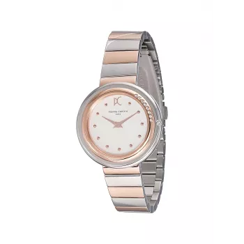 Pierre Cardin Reloj de mujer CF.1010.MU.3 reloj de cuarzo 32mm oro rosa acero inoxidable milanesa