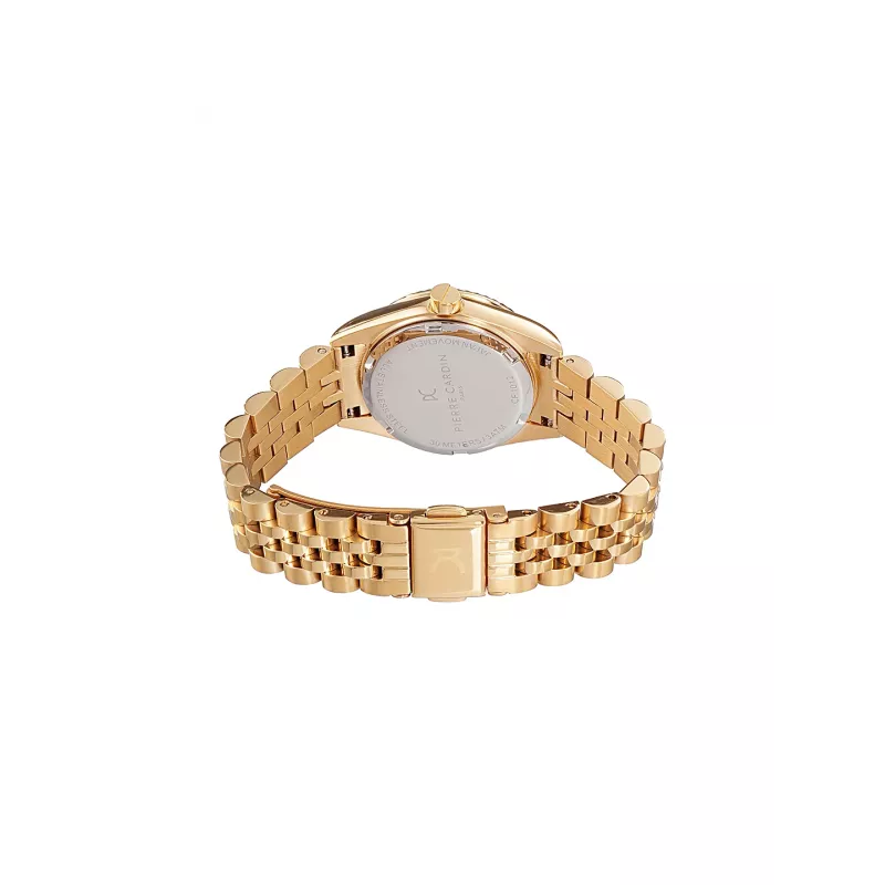 Reloj Pierre Cardin mujer CF.1012.MG.3 cuarzo analógico 28mm malla de acero inoxidable oro rosa
